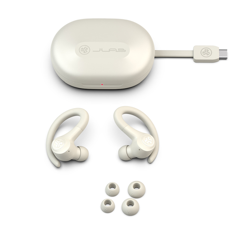 JLab Go Sport+ True Wireless Earbuds (Sand)