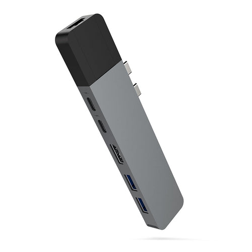 HyperDrive GN28N NET 6-in-2 USB-C Hub (Grey)