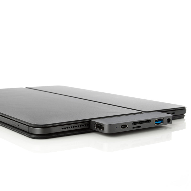 HyperDrive HD319B-Gray 6-in-1 USB-C Hub