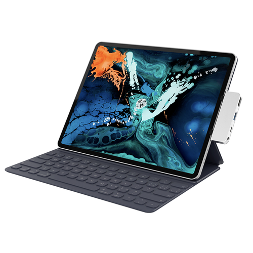 Hyperdrive HD319E-Silver 4-in-1 USB-C Hub