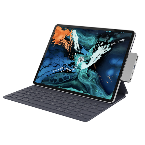 Hyperdrive HD319E-Gray 4-in-1 USB-C Hub