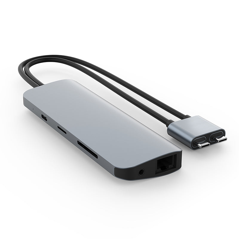 HyperDrive HD392 VIPER 10-in-2 USB-C Hub (Grey)