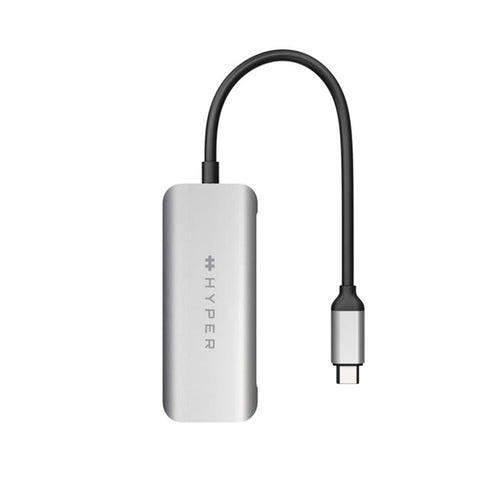 Hyperdrive HD41-GL-50 4-in-1 USB-C Hub (Grey)