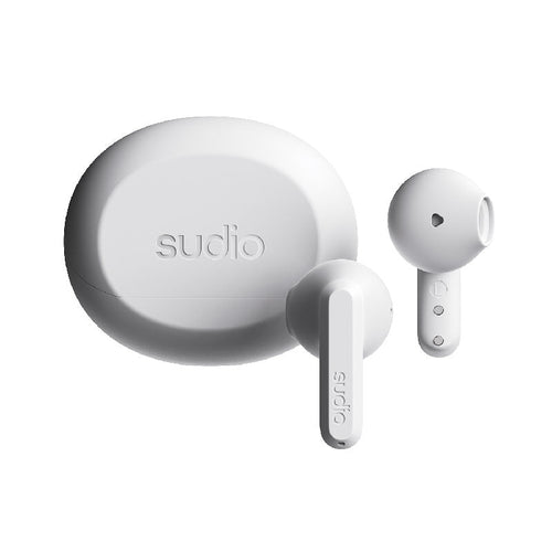 Sudio A3 Wireless Earbuds - White