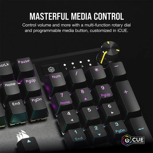 Corsair K70 Core RGB Mechanical Gaming Keyboard - Red Linear Switch