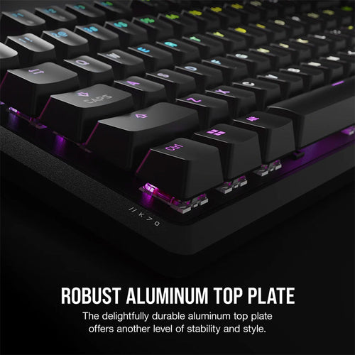 Corsair K70 Core RGB Mechanical Gaming Keyboard - Red Linear Switch