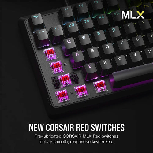 Corsair K70 Core RGB Mechanical Gaming Keyboard - Red Linear Switch