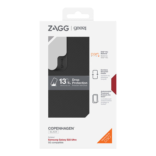 Gear4 Galaxy S22 Ultra Copenhagen Case (Black)
