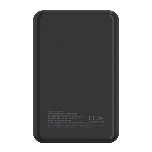 Mophie MP-401112180 Snap+ Powerstation 5000mAh Power Bank (Black)