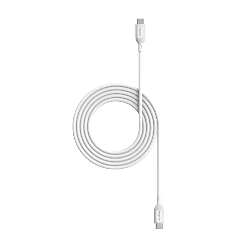 Mophie MP-40912185 Essentials TPE C to C 60W 2M (White)