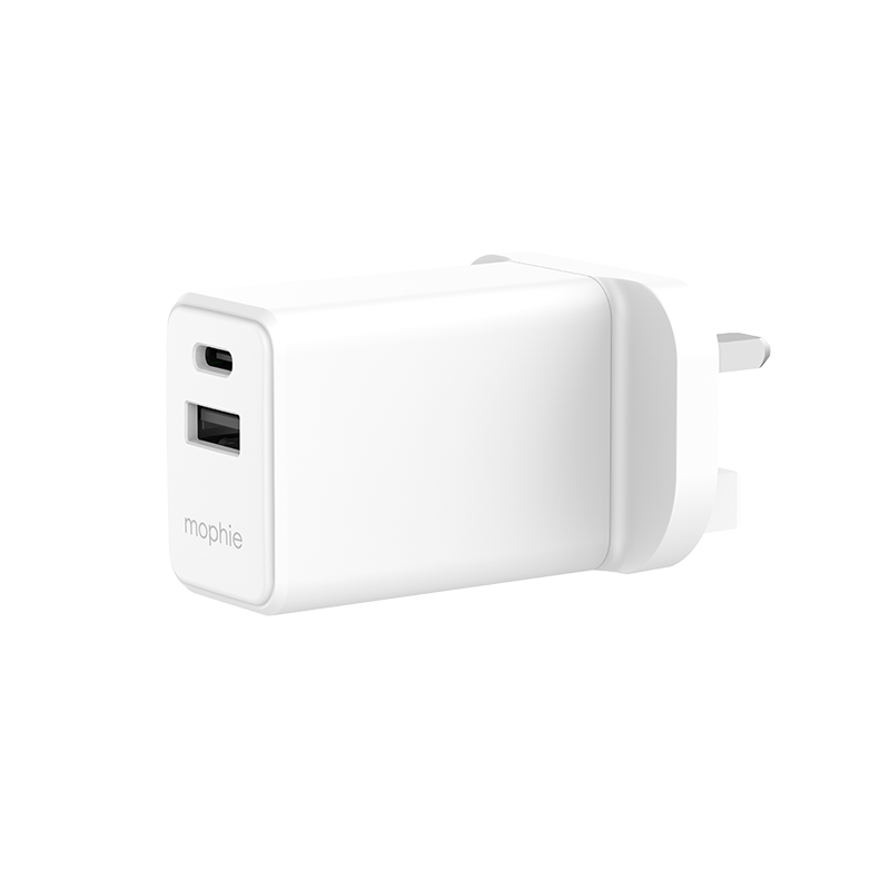 Mophie MP-40912222 Essentials PD30W UK Power Adapter (White)