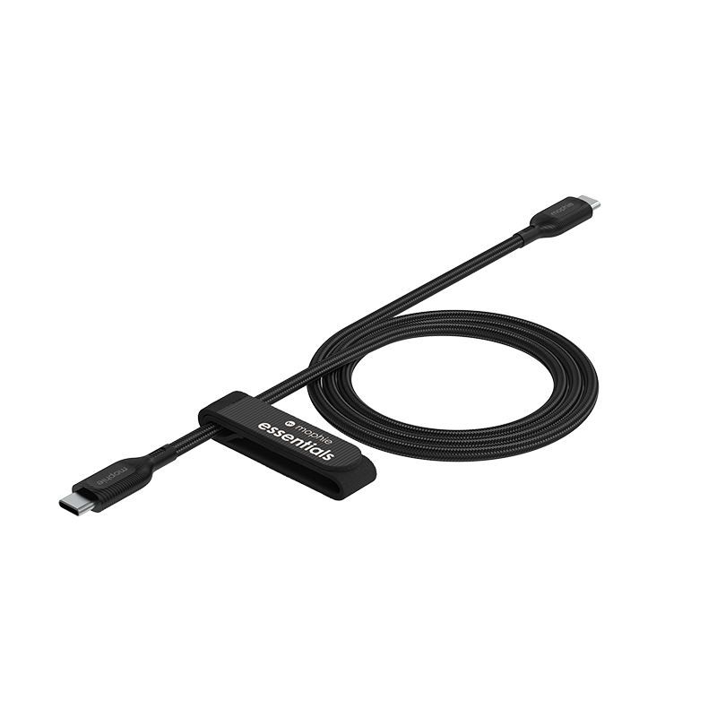 Mophie MP-40912236 Essentials Braided C to C 60W 1M (Black)