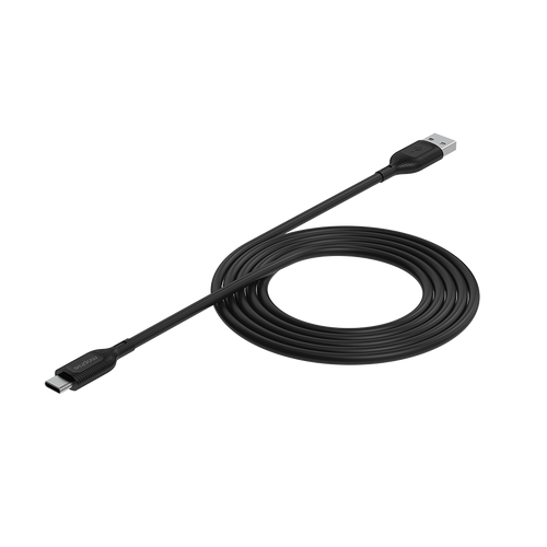 Mophie MP-40912239 Essentials TPE USB-A to USB-C 2M (Black)