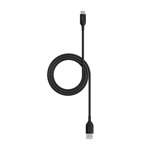 Mophie TN-1M-TPE-FG USB-C to Lightning Essential Cable (Black)