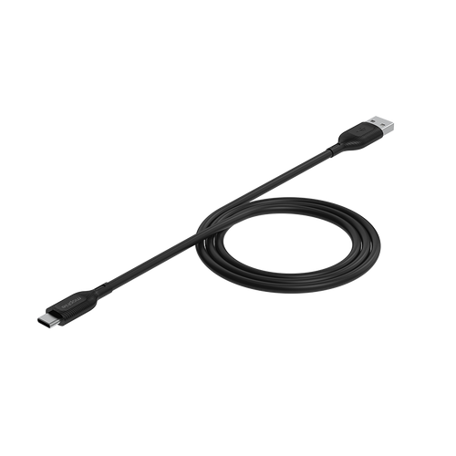 Mophie TN-1M-TPE-FG USB-C to Lightning Essential Cable (Black)