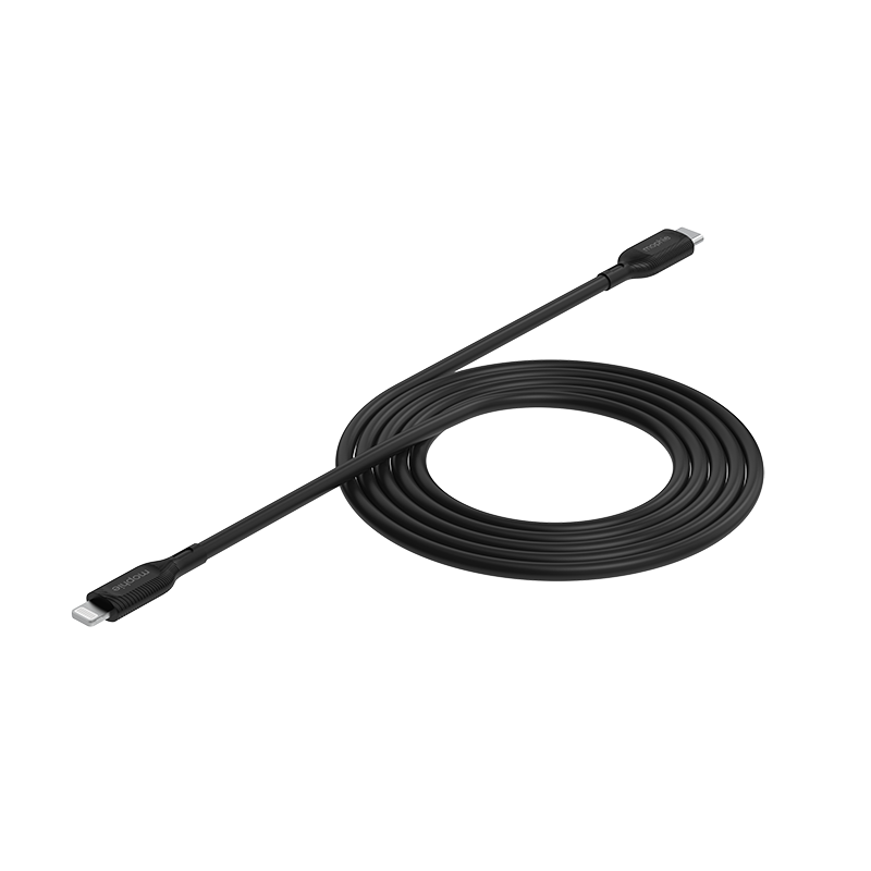 Mophie TN-2M-TPE-FG USB-C to Lightning Essential Cable (Black)