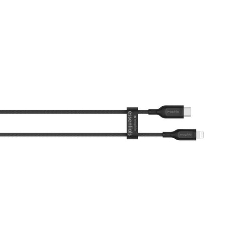 Mophie TN-2M-Braided-FG USB-C to Lightning Essential (Black)