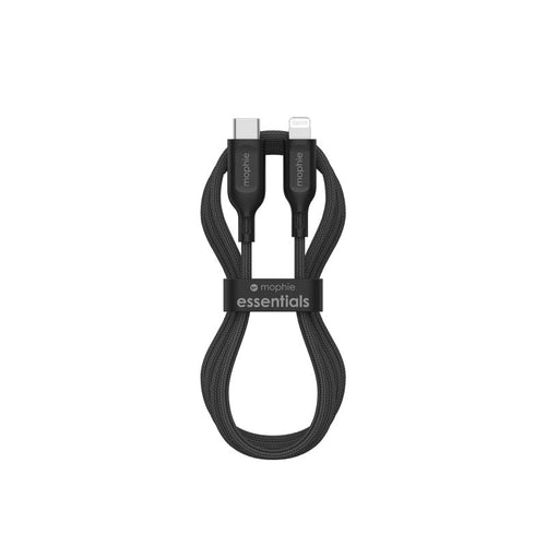 Mophie TN-2M-Braided-FG USB-C to Lightning Essential (Black)