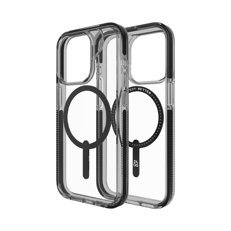 ZAGG iPhone 15 Pro Santa Cruz Snap Case (Black)