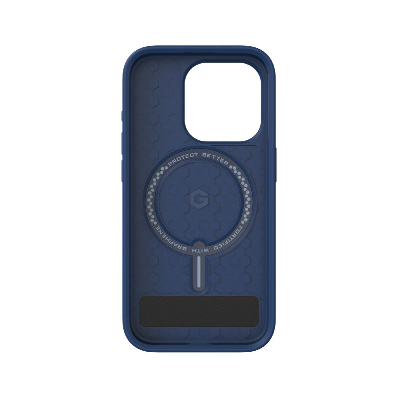 ZAGG iPhone 15 Pro Denali Snap Kickstand Case (Navy)