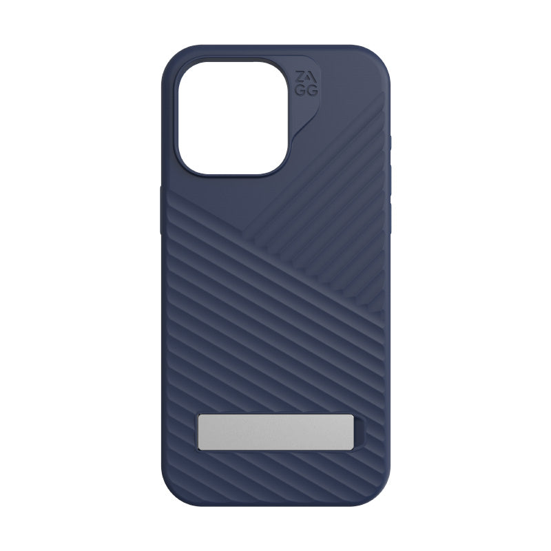 ZAGG iPhone 15 Pro Max Denali Snap Kickstand Case (Navy)