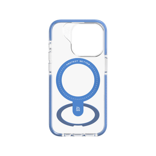 ZAGG iPhone 15 Pro Santa Cruz Snap Ring Stand (Blue)