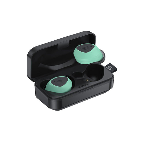 SOUL SS97BK S-FIT+ All Conduction TWS Earphone with Colour Sleeves (Black)