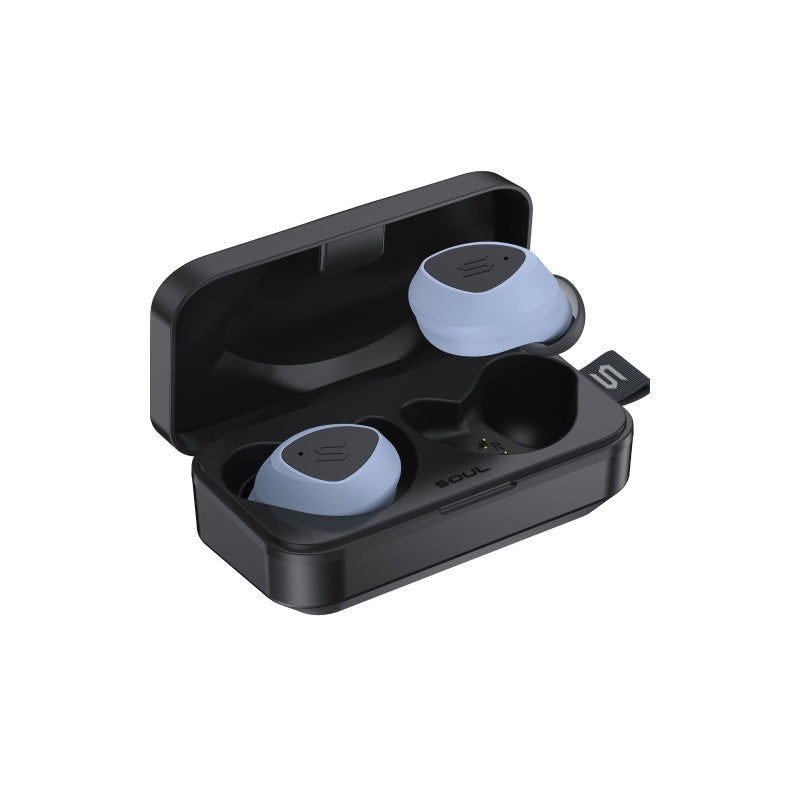SOUL SS97BK S-FIT+ All Conduction TWS Earphone with Colour Sleeves (Black)