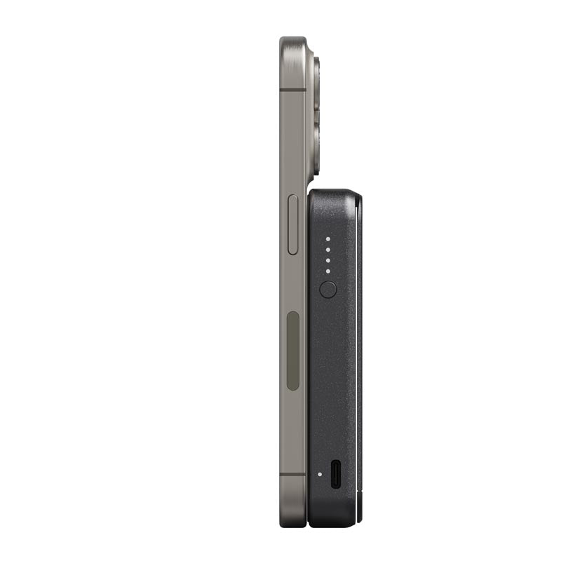 Mophie MP-401113393 5000mAh QI2 Power Bank (Black)