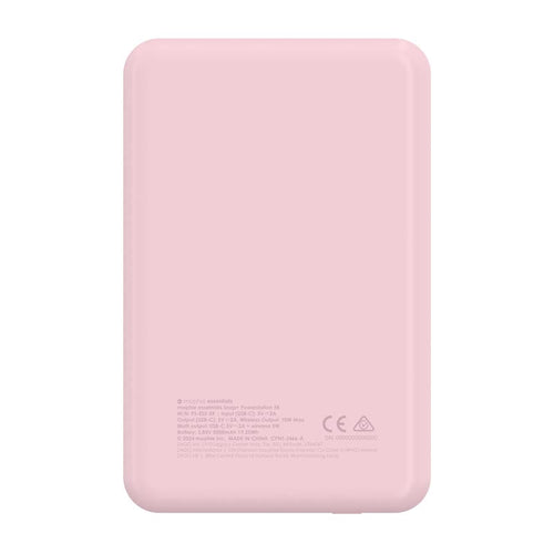 Mophie MP-401113398 Snap+ Powerstation 5K Power Bank (Pink)