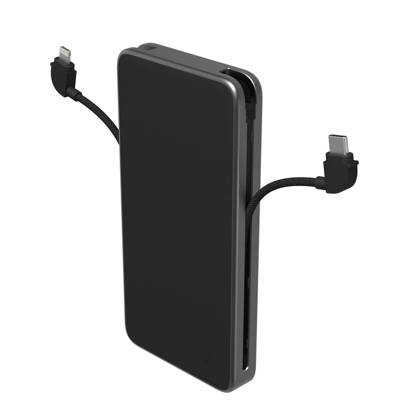 Mophie MP-401114384 10000mAh Powerbank with Build in 1 X Lightning and 1 USB C Cable