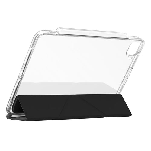 Zagg ZG-702314518 iPad Pro 13 2024 Crystal Palace Folio Case  (Clear/Black)