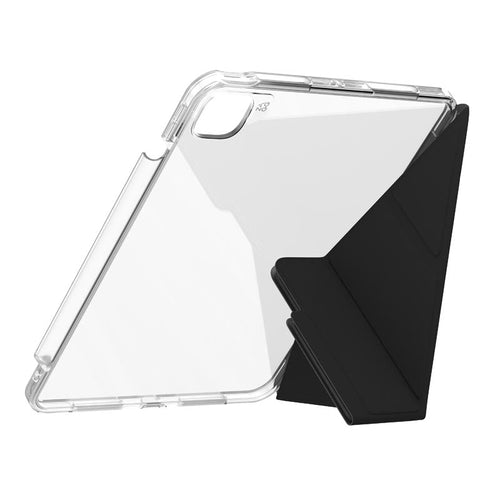 Zagg ZG-702314518 iPad Pro 13 2024 Crystal Palace Folio Case  (Clear/Black)