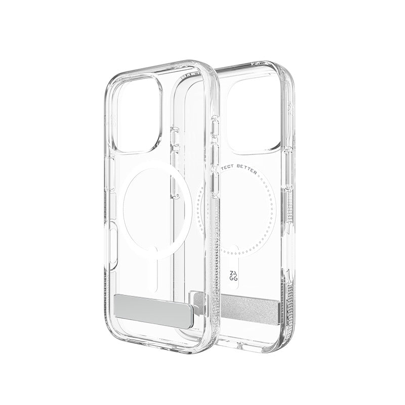 ZAGG iPhone 16 Pro ZG-702315048 Cases Crystal Palace Snap with Kickstand Clear