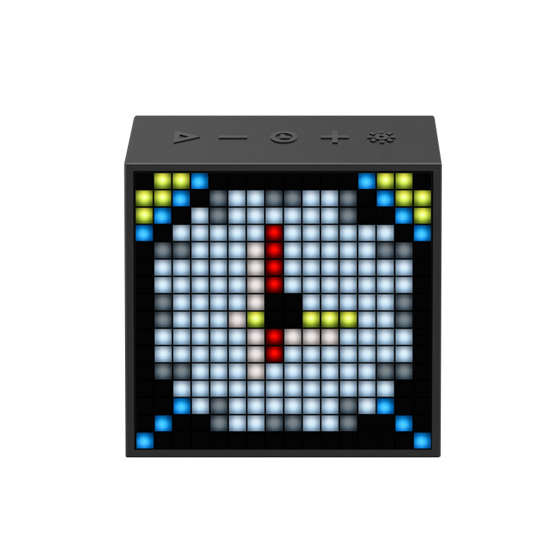 Divoom D-Timebox-Evo/Pixels 16X16 Display with 6W DSP-Tuned 360° Speaker (Black)