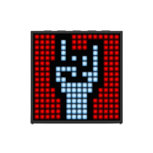 Divoom D-Timebox-Evo/Pixels 16X16 Display with 6W DSP-Tuned 360° Speaker (Black)