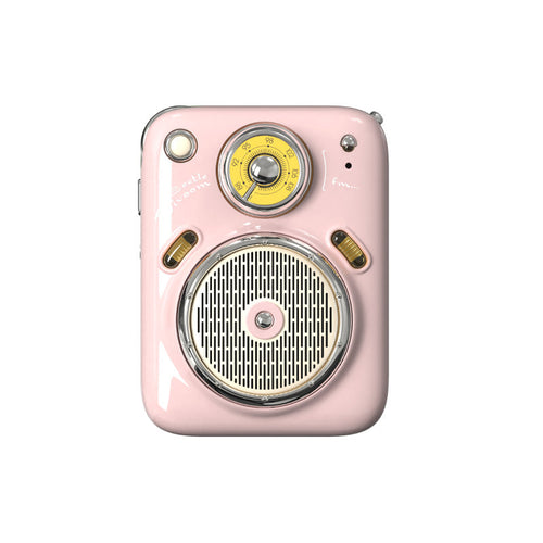 Divoom D-Beetles FM Speaker (Pink)