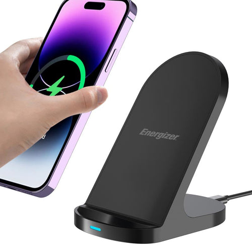 Energizer WCP108 15W Dual Coils Magnetic Wireless Charger (Black)