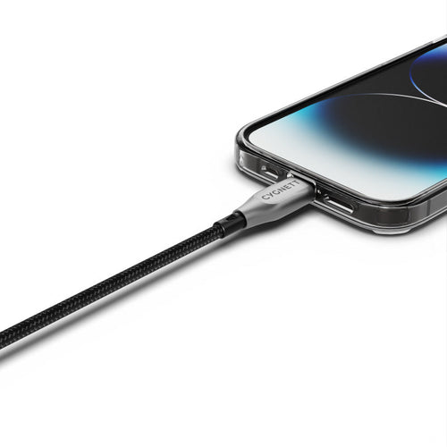 Cygnett CY4671PCCCL Armoured Lightning To USB-C Cable 3M (Black)