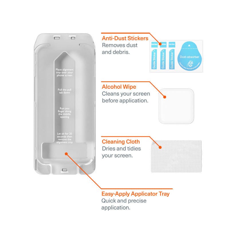 Cygnett iPhone 16 OpticShield Screen Protector