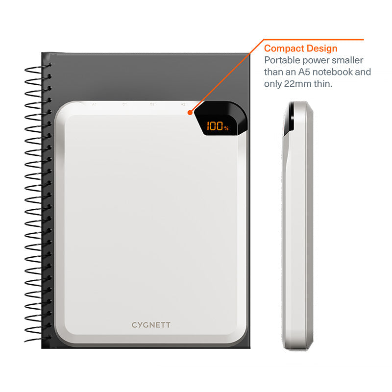 Cygnett CY5128PBCHE VertPWR 25K Laptop Power Bank (Champagne)