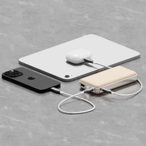 Cygnett CY5181PBCHE ChargePro 20K PD 30W Power Bank (Champagne)