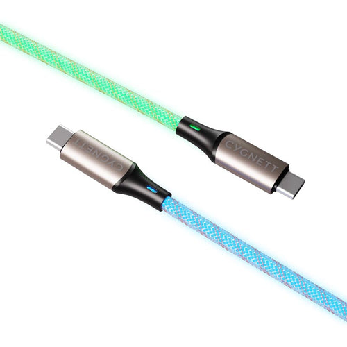 Cygnett CY5211 Illuminate USB-C to USB-C 1.2m Light Up Cable