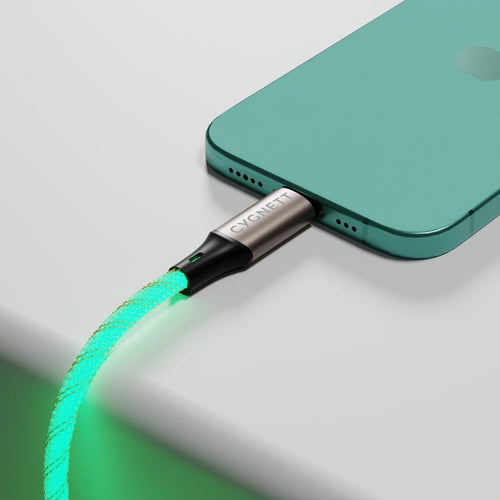 Cygnett CY5212 Illuminate USB-C to USB-A 1.2m Light Up Cable