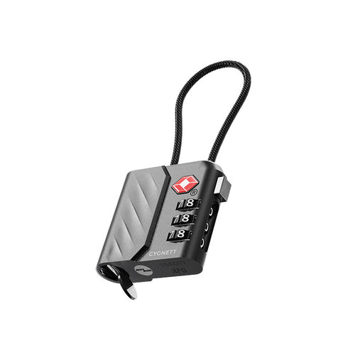 Cygnett CY5317VOYTL Voyager TravelTag TSA Lock (Black0