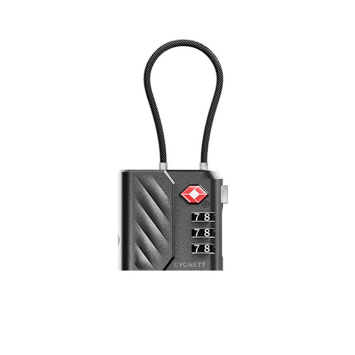 Cygnett CY5317VOYTL Voyager TravelTag TSA Lock (Black0