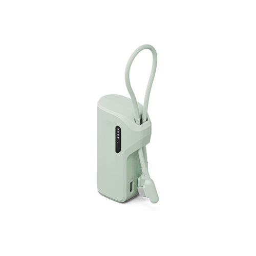 Cygnett CY5355PBCHE Thumboost 5K Powerbank Built-in Cable (Mint)