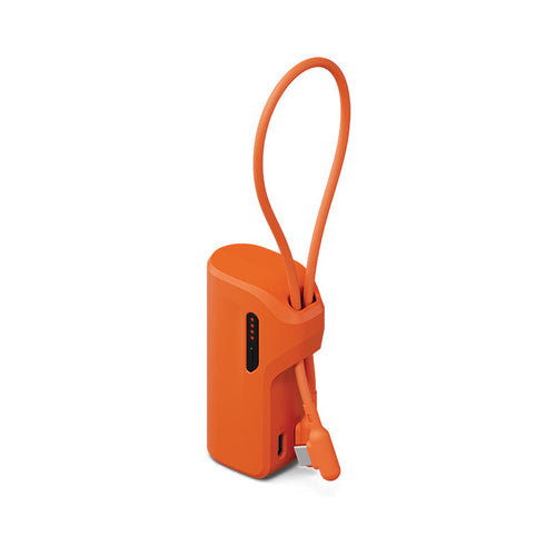 Cygnett CY5358PBCHE Thumboost 5K Powerbank Built-in Cable (Active Sunrise)