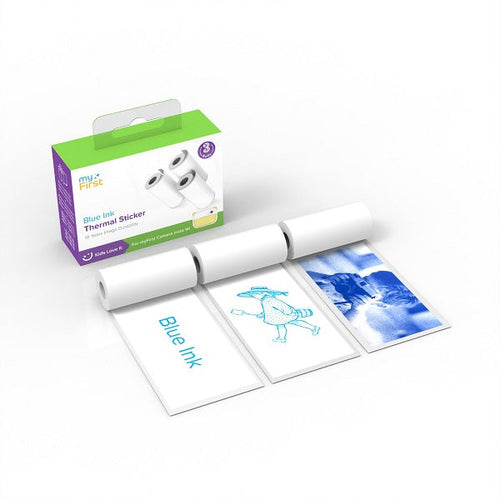 myFirst Insta Wi Thermal Sticker White With Blue Ink