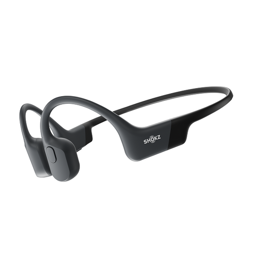 Shokz OpenRun Bone Conduction Open-Ear Headphones (Black)